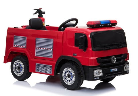 Fire Engine Truck 12v Ride On with Accessories