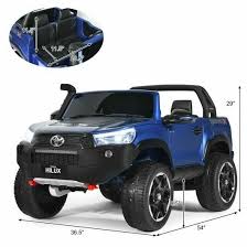 Electric Ride On Car - Toyota Hilux 24v 4x4 Ride On Pickup