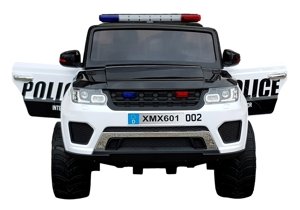 Electric Ride-On Car - XMX601 Police Jeep Ride On Sirens Lights